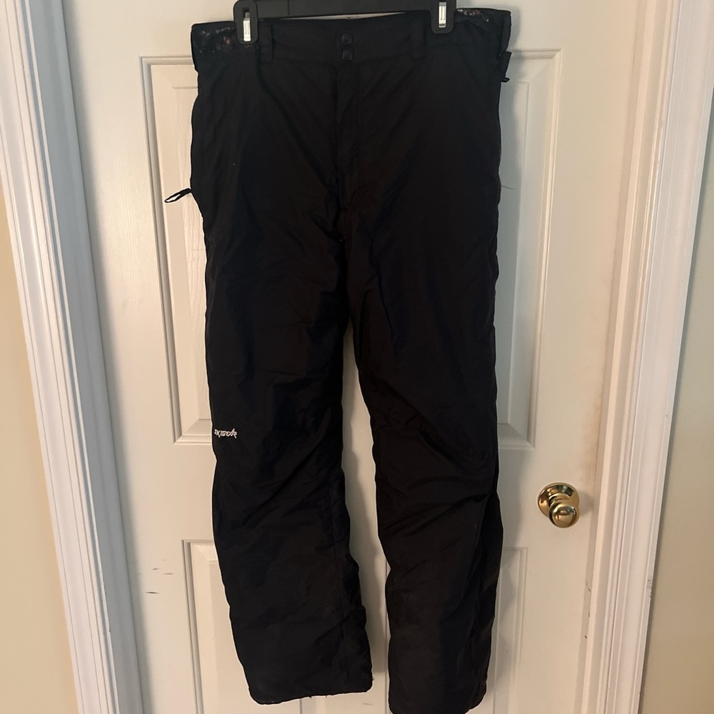 Ski-Gear Men's Black Snow Pants